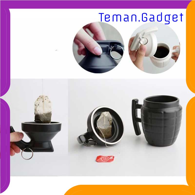 TG - DPR YOMDID Gelas Mug Model Granat Tangan 280ml - CBG-M-1069