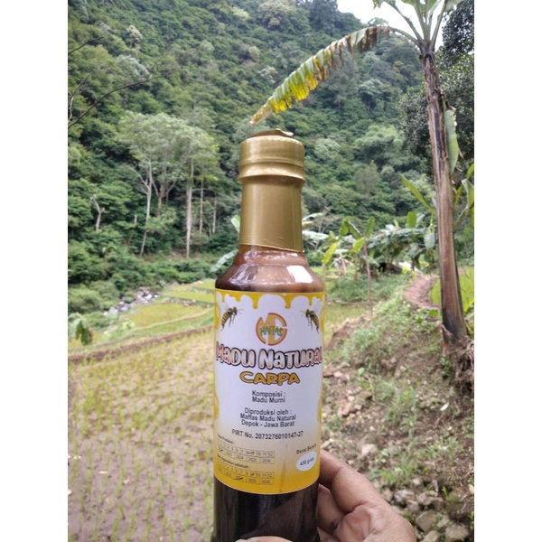 

Madu murni carpa nektar uk 450 gr makanan minuman vitamin kesehatan herbal