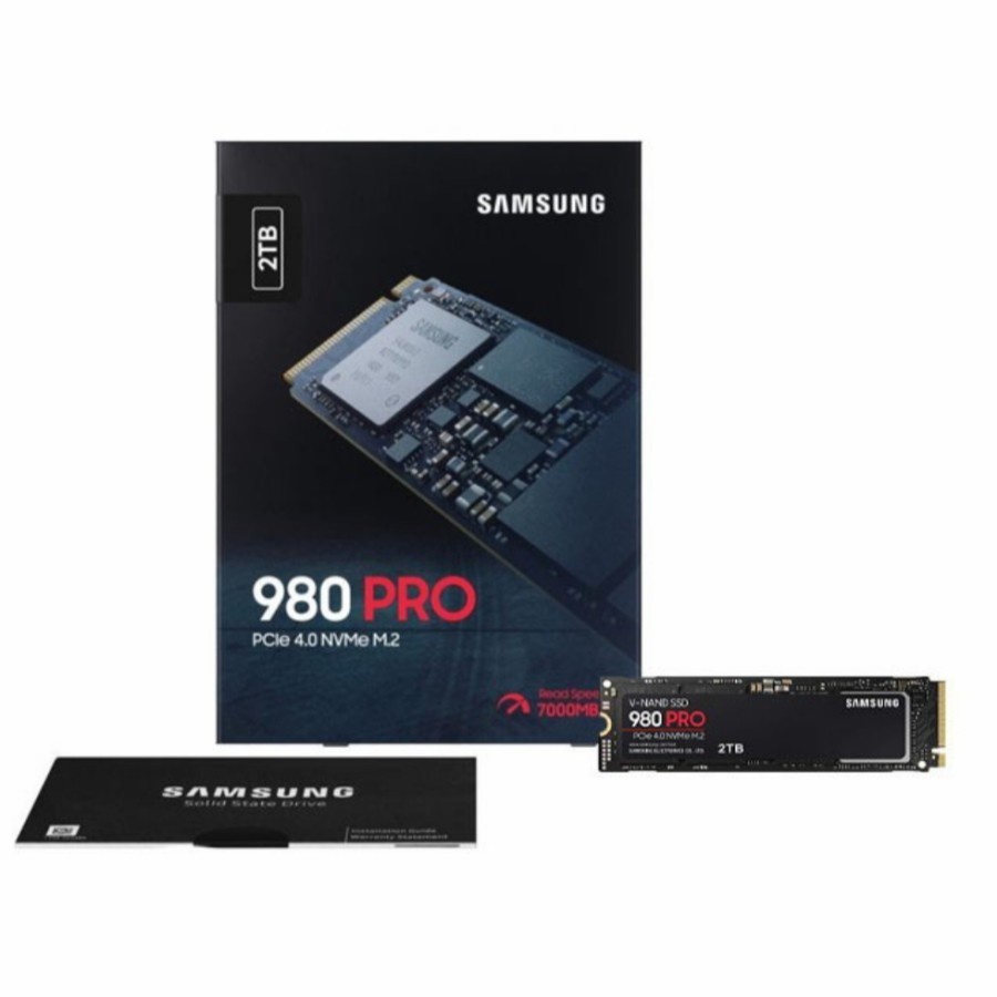 SAMSUNG SSD 980 PRO 2TB 2 TB PCIE 4.0 NVME M.2 100% ORIGINAL