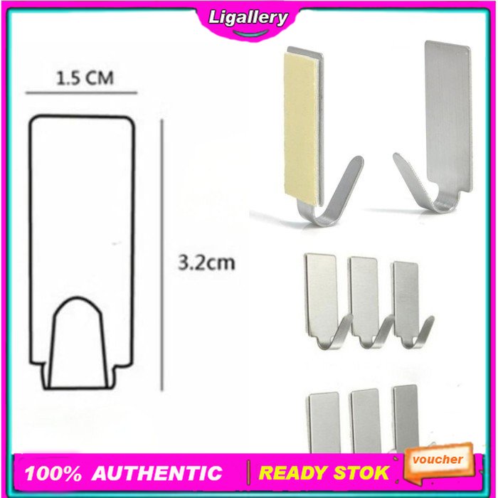 [1 PCS] Hook besi murah gantungan baju besi gantungan besi hook pakaian besi - hook besi