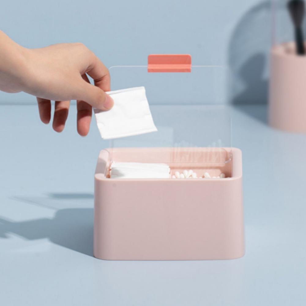 R-FLOWER Kotak Penyimpanan Portable Multi Fungsi Double-layer Makeup Organizer