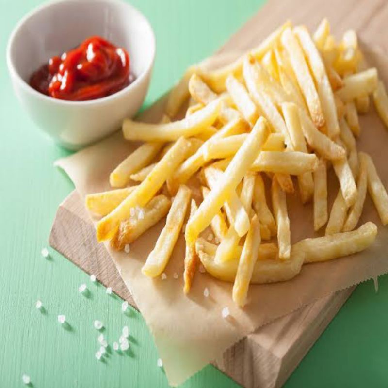 

Kentang goreng shoestring 1kg fresh curah Snowvalley