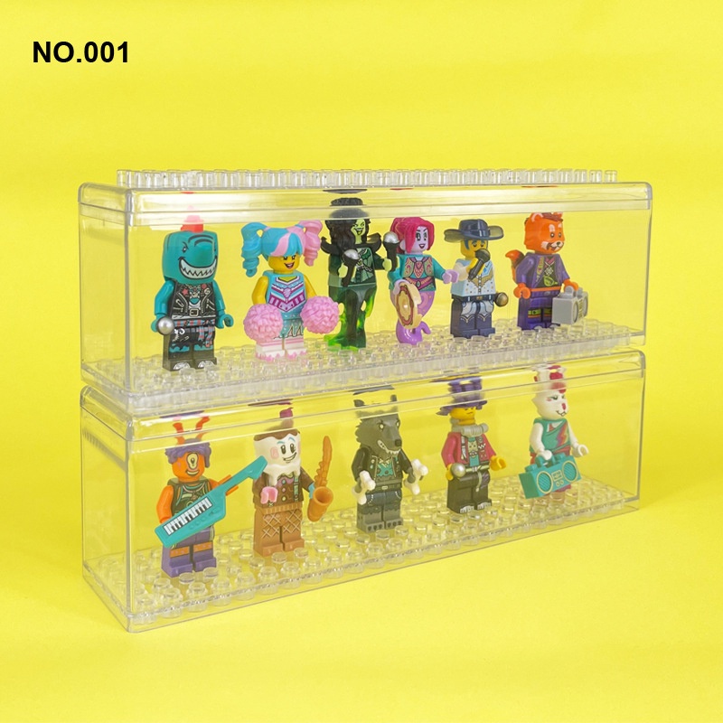 Kotak display Transparan Akrilik Minifigure