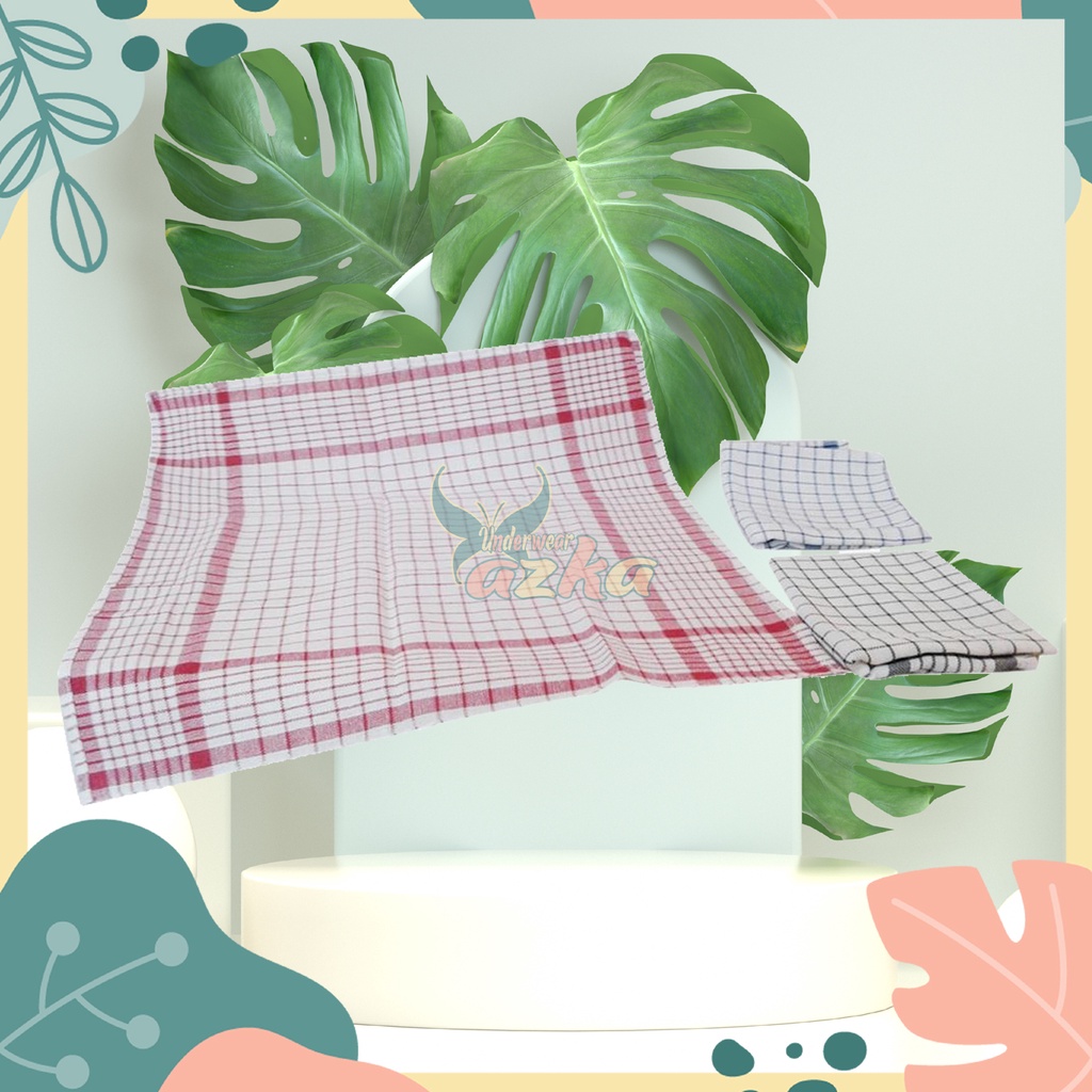 Serbet Merek Panda|Perlengkapan Rumah|Serbet|Lap Tangan|Serbet Ukuran 48x48