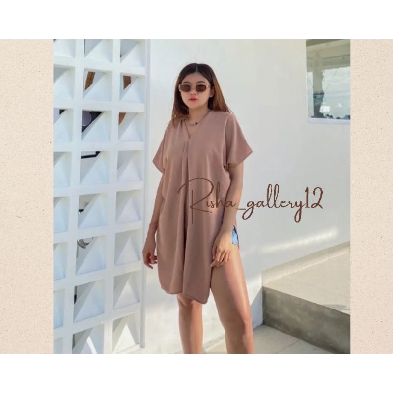 LONG SQUARE CRINKLE AIRFLOW / ATASAN CRINKLE / KAFTAN CRINKLE / ATASAN OVERSIZE