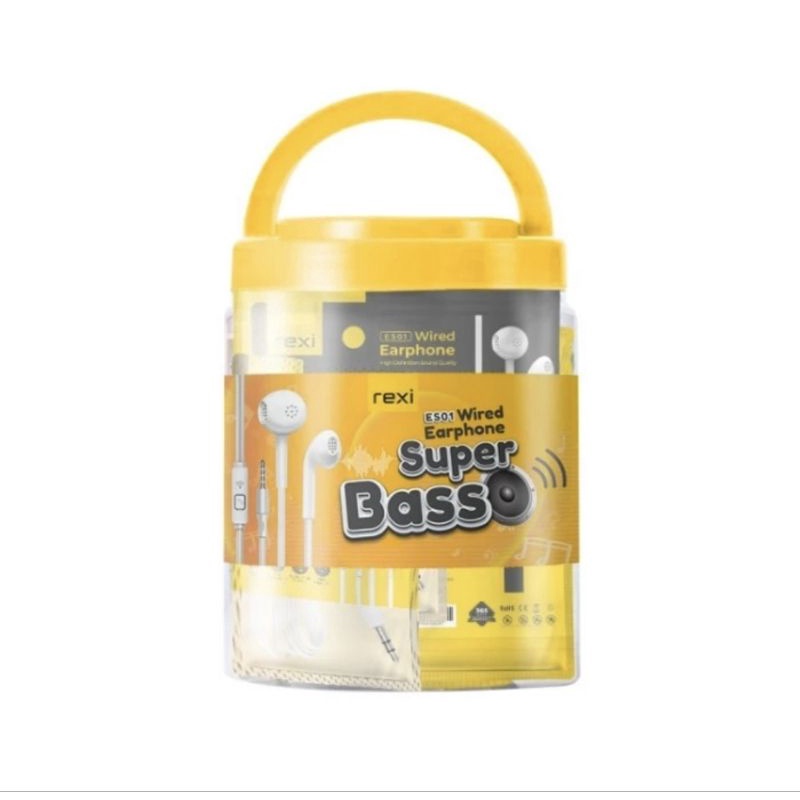 Rexi ES01 Semi In-Ear Wired Earphone