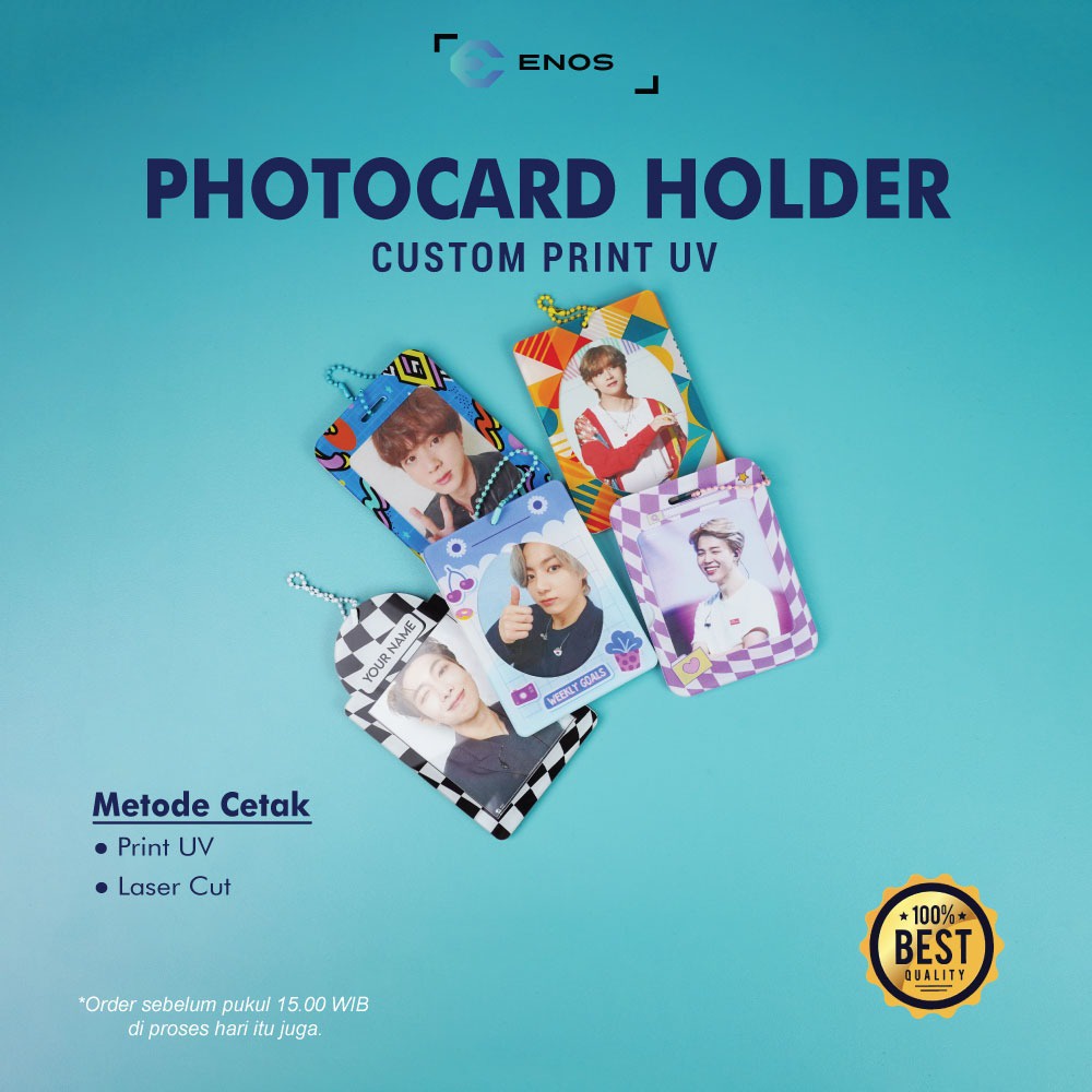 Jual AKRILIK PHOTOCARD HOLDER CUSTOM / ACRYLIC PHOTOCARD PC HOLDER ...