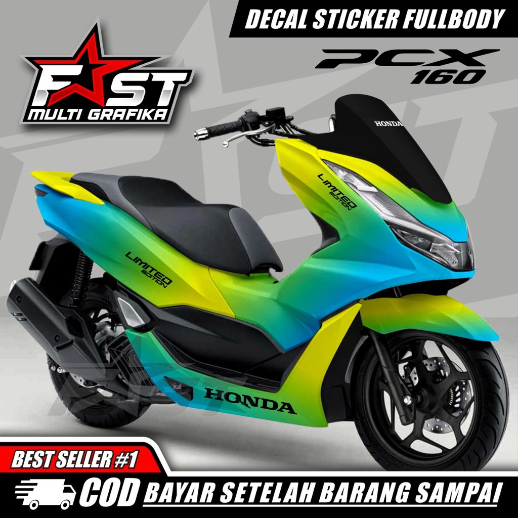 BISA COD Decal Sticker PCX 160 Full Body Stiker Decal PCX 160 Full Body