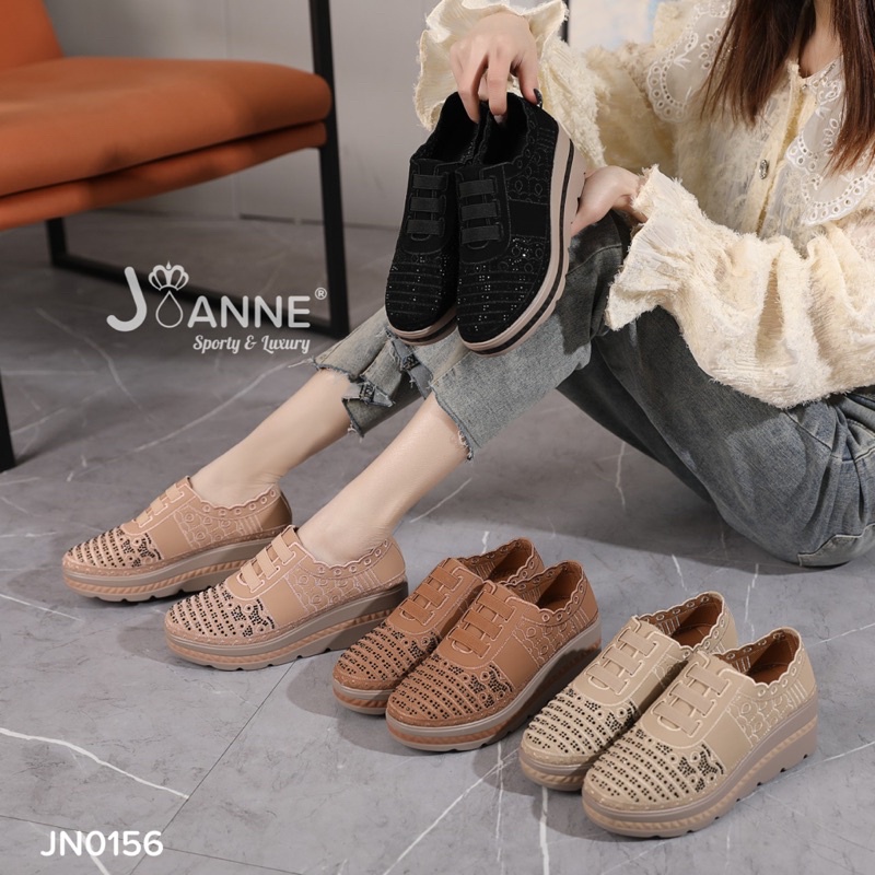 RESTOCK! [ORIGINAL] JOANNE Wedges Shoes Sepatu Wanita #JN0156