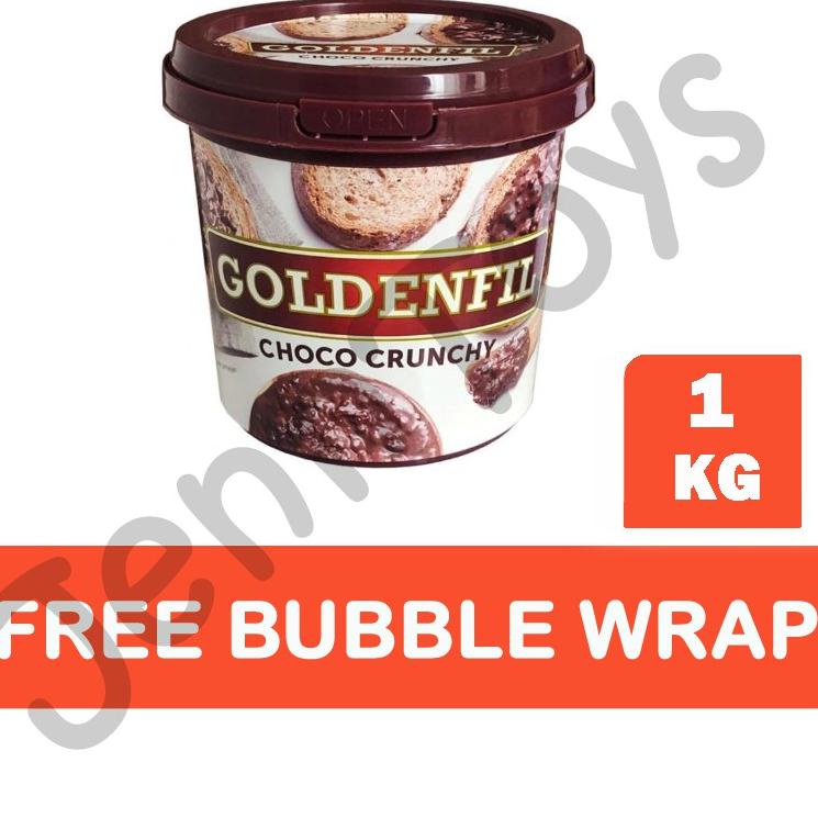 

[PRODUK 086WR] JennToys - (PROMO) GOLDENFIL Selai CRUNCHY | CHOCO | HAZELNUT | DARK CHOCO | TIRAMISU | GREEN TEA RYJ