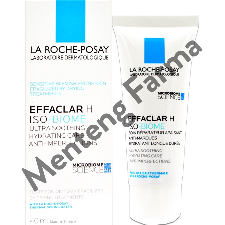 La Roche Posay Effaclar H Iso-Biome 40 mL - Pelembab Kulit Kering