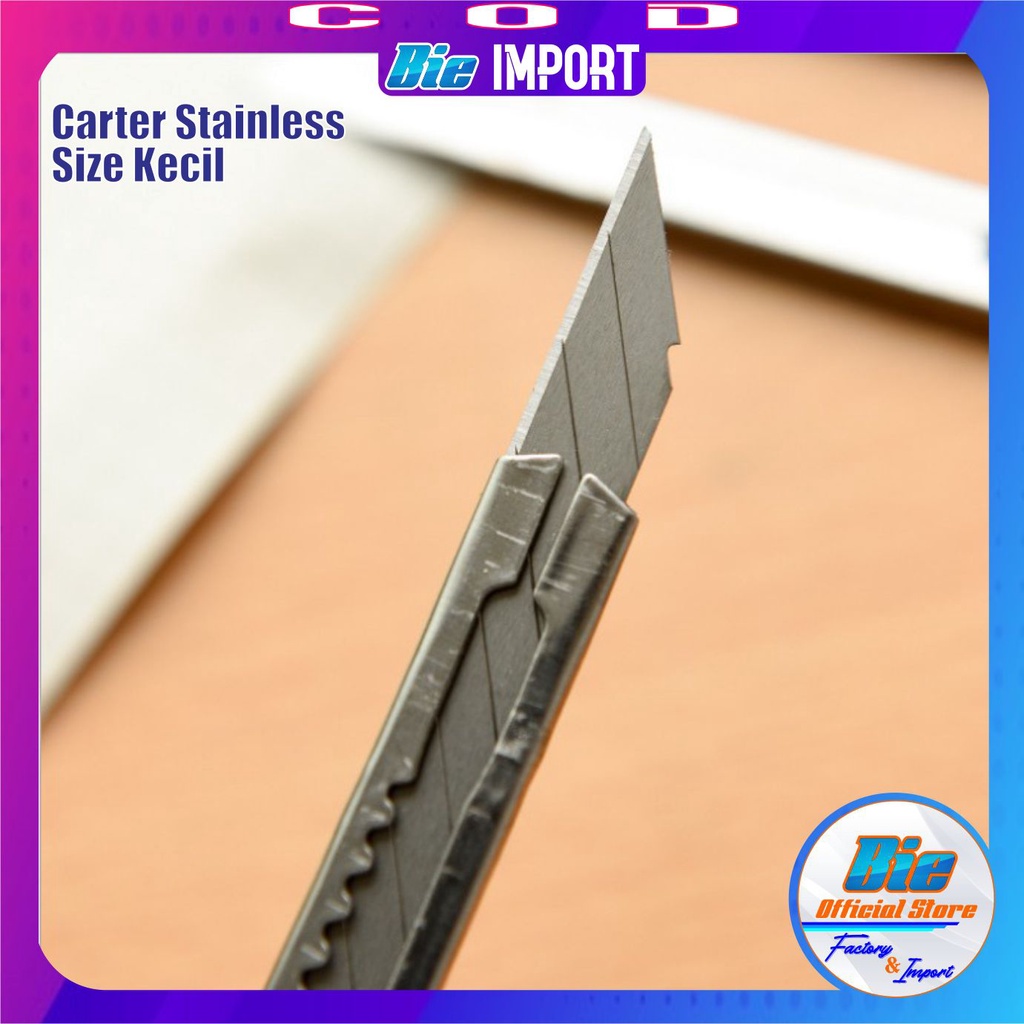 Pisau Carter Stainless Impor Best Seller