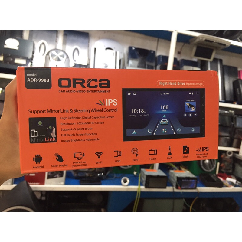 Head unit Android 7 inch Orca Baru