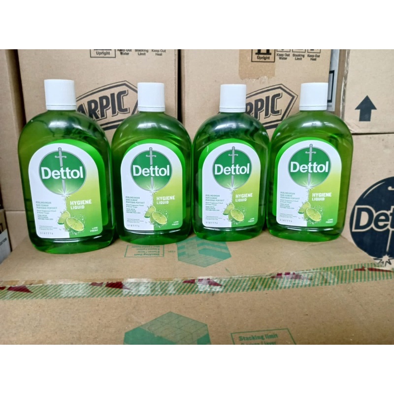 Dettol Hygiene Liquid Lime Disinfektan 500ml