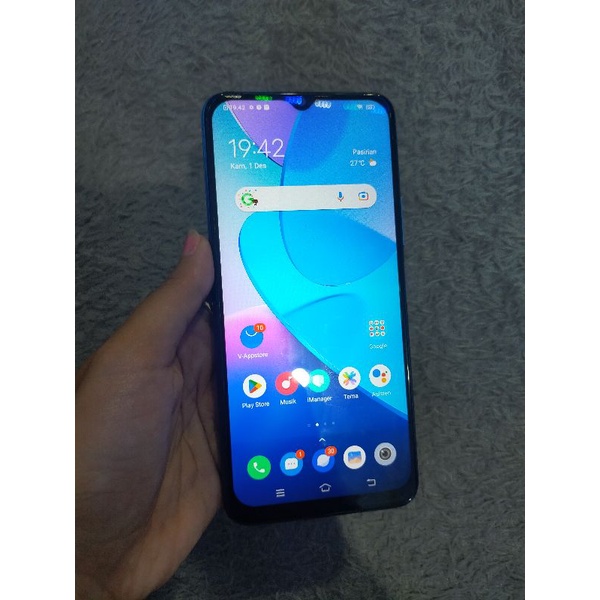 handphone second Vivo y20 3/64 GB garansi / hp bekas