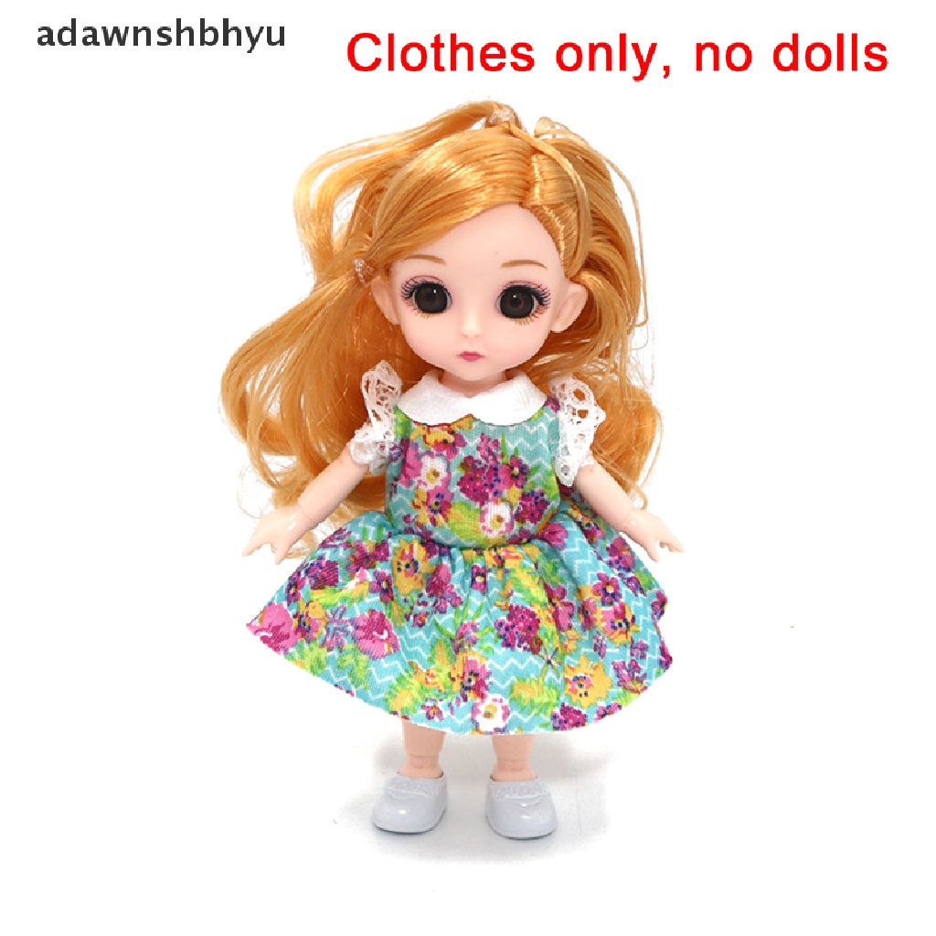 Adawnshbhyu BJD 16CM Boneka Casual Fashion Princess Baju Setelan Aksesoris Baju only ID