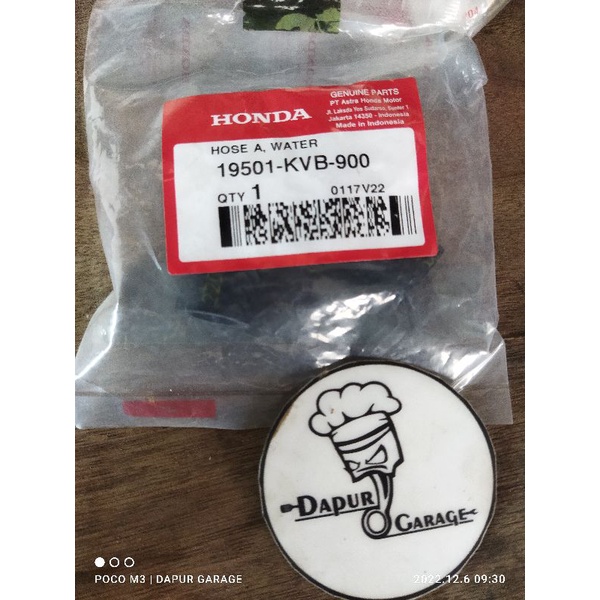 Selang radiator Motor Vario Original Honda