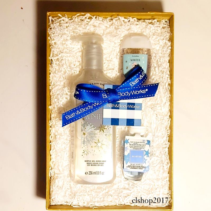 BBW WINTER GIFT SET PAKET BATH &amp; BODY WORKS