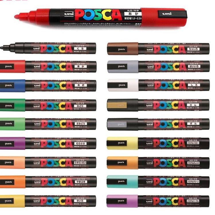 

¤¤» Uni POSCA PC-5M Marker Pen - Medium Tip Part 2