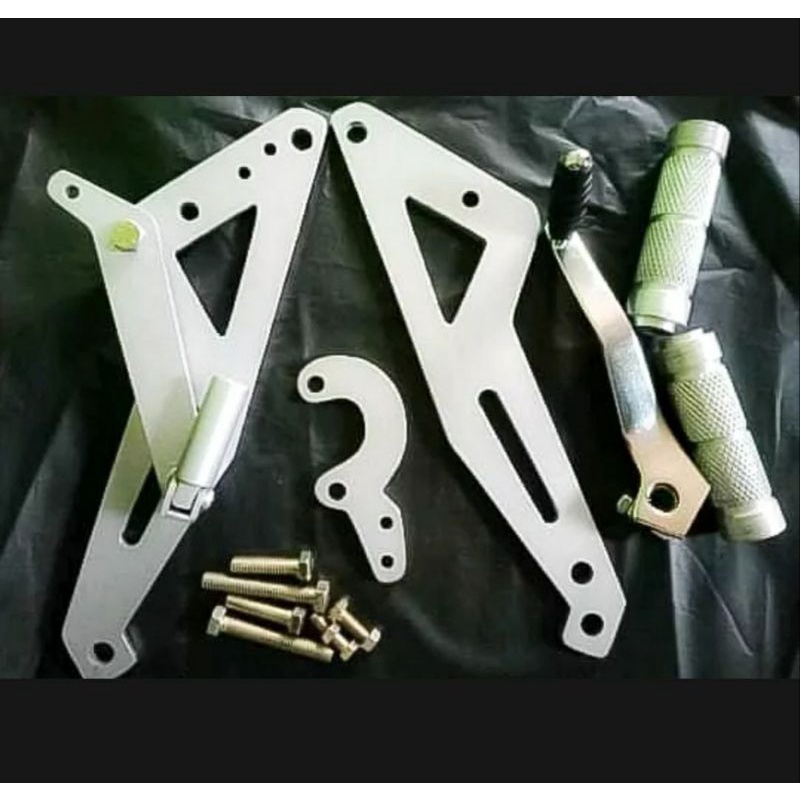 FOOTSTEP UNDERBONE/STEP UB COSTOM SUZUKI SATRIA FU PNP KARBU/INJEKSI, UB PLAT BESI