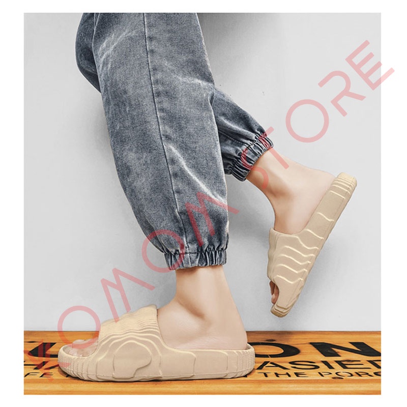 2023 KOMIN-Sandal Pria Selop Karet EVA Sendal Slop Putih Sandal Slide Sandal Slip On Lmport Unisex SIZE 36-44