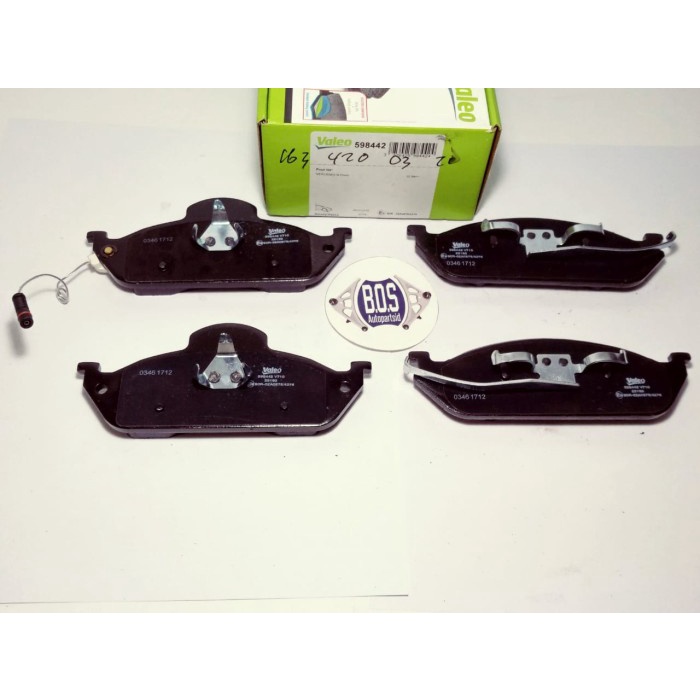 Kampas Rem depan Mercedes W163