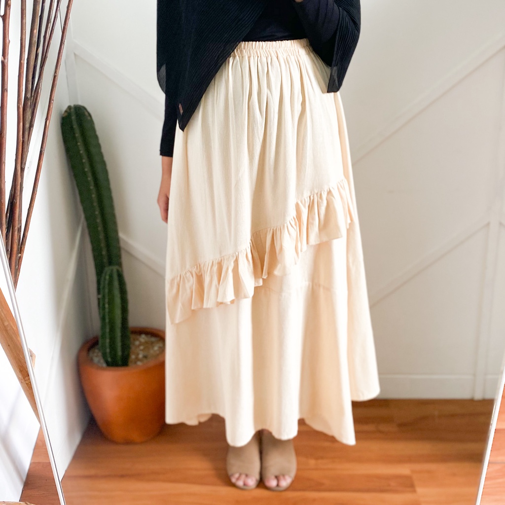 AIDHA SKIRT - rok murah / skirt murah / rok panjang / rok wanita / rok / basic skirt / skirt