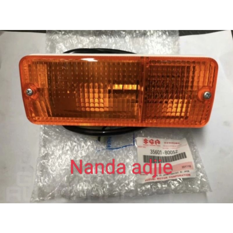 Lampu sen bemper depan mobil Jimny Katana original