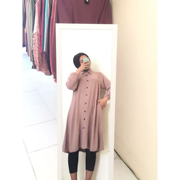 TUNIK WANITA TERBARU UPDATE,TUNIK GIHAZA,BAHAN ADEM