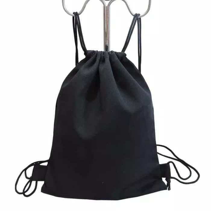Tas Ransel Polos Tas Serut Polos Anti Air // Tas Serut Polos Quality Premium // Tas Serut Olahraga /