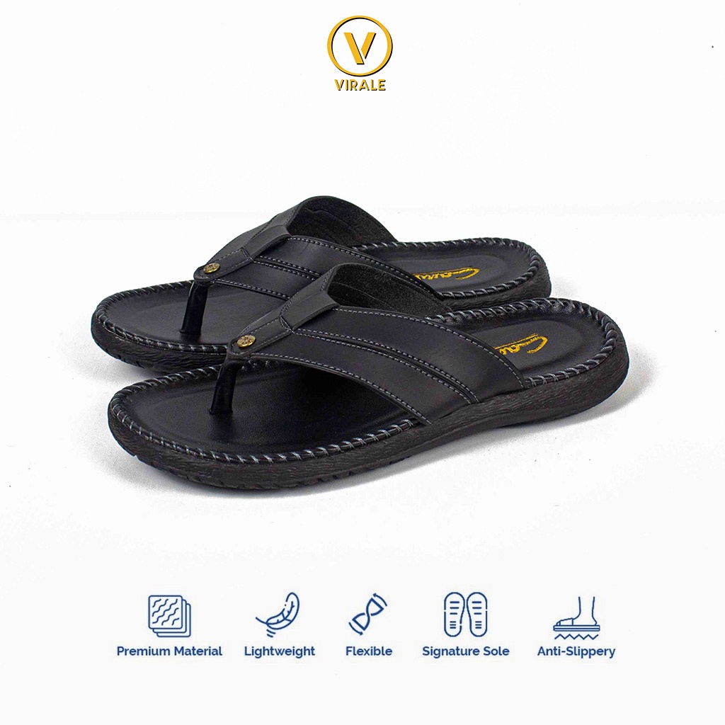 Sandal Jepit Pria Original Casual Sendal Japit Pria Distro Murah CV-01 HT