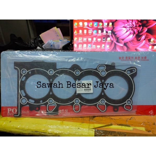 Gasket Packing Paking Kop Deksel Cylinder Silinder Head Ringrit Honda Brio . Mobilio . Freed . Jazz