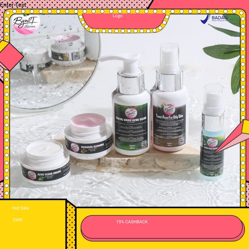 PAKET ACNE CLEAR CREAM JERAWAT PARAH MERADANG BOPENG ORI BPOM KRIM ACNE GLOW WHITE HALAL KOREA FARMA
