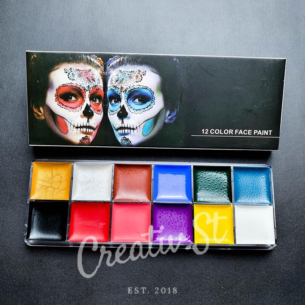 

CAT FACE PAINTING 12 WARNA 1912 CAT MUKA CAT WAJAH TERLARISS...,,,,,