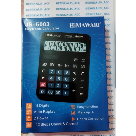 

KALKULATOR HIMAWARI 14 DIGIT JS-5003