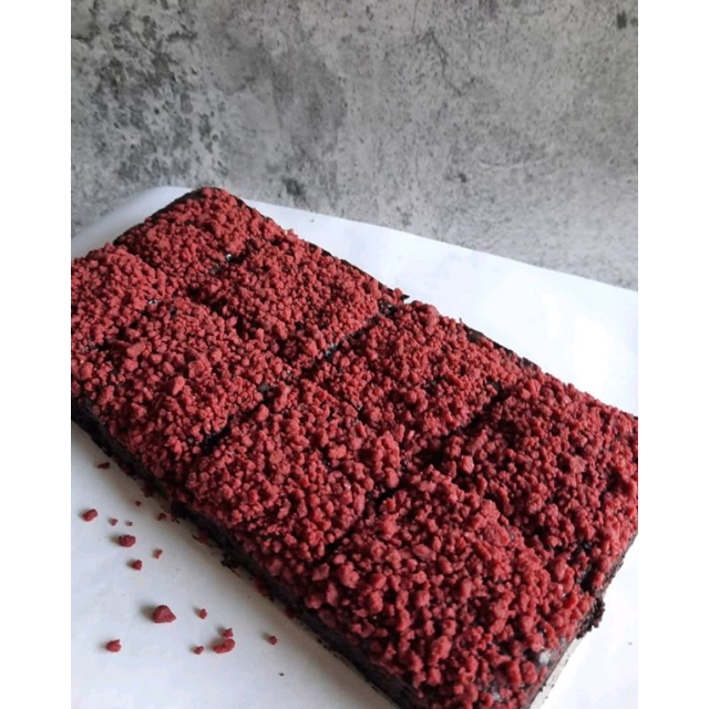 

BROWNIE MINI TOPPING RED VELVET