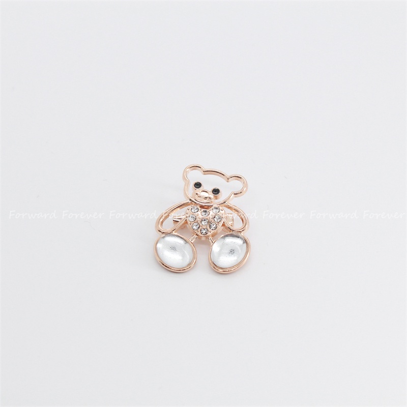 Baru Berkualitas Tinggi Beruang Bros Beruang Paduan pin Aksesoris lady brooch M70090