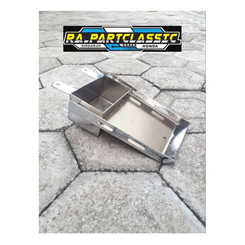 PANGKON DUDUKAN AKI SLIM CROM AKI BERDIRI PNP CB GL100