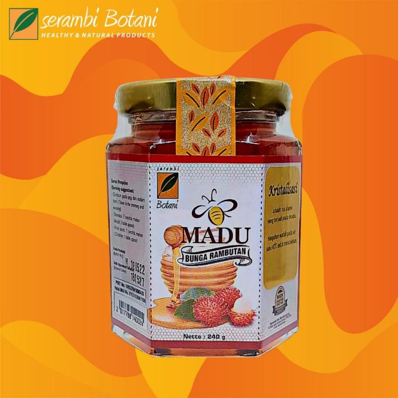 

Madu Obat Batuk Asli Murni Rambutan Obat 240g Standar Internasional Serambi Botani