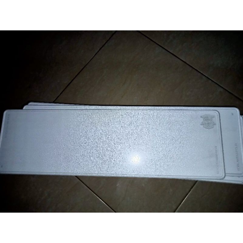 BAHAN PLAT NOMOR MOBIL