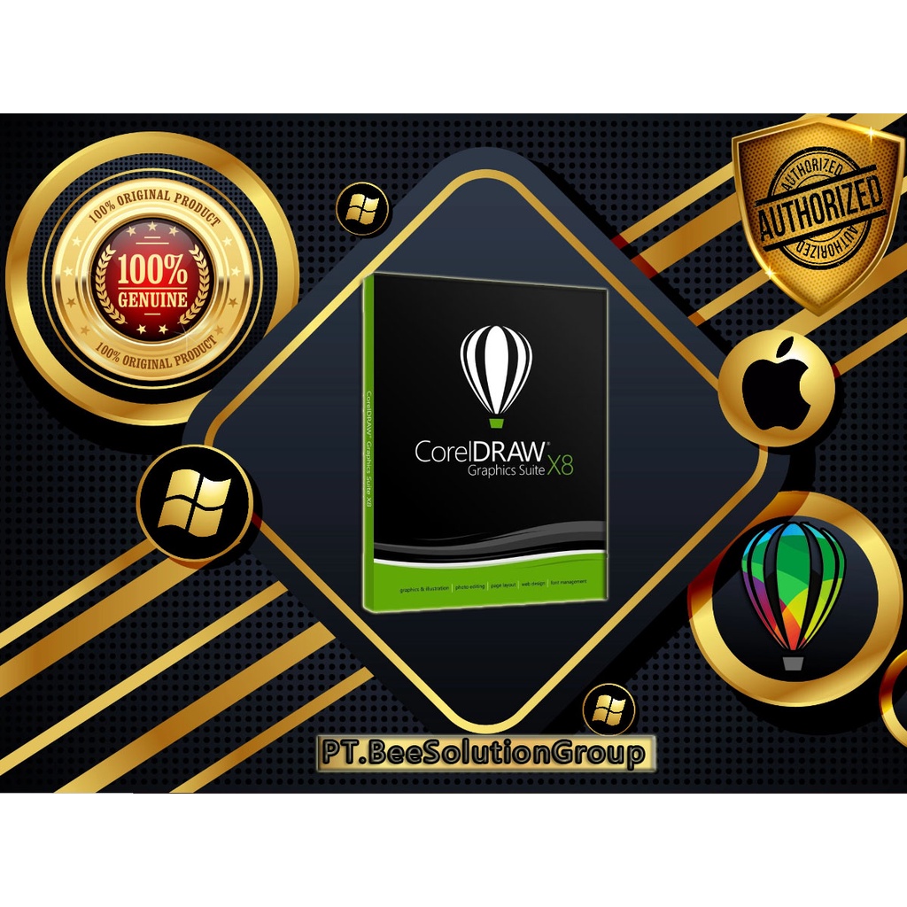CorelDRAW Graphics Suite X8 Original EDU Licensi Only