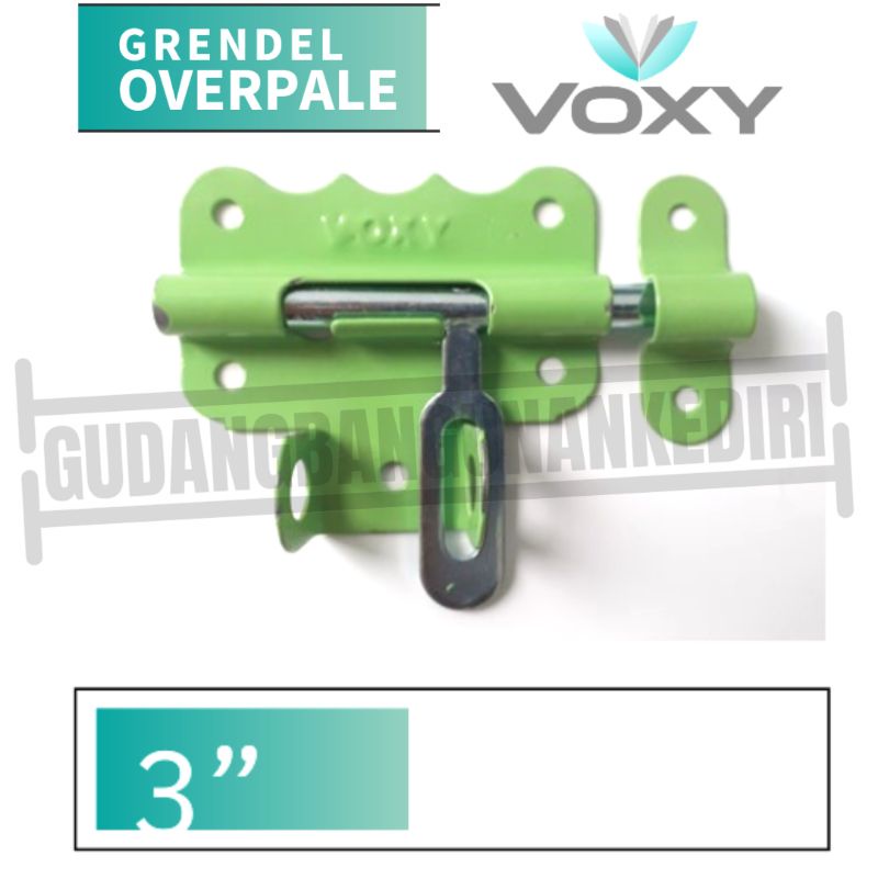 Gerendel Grendel overpal pintu 3” / Slot Selot Gembok 3 Inci / Grendel Gudang Overpal 3 Inch gerendel tempat kunci GTK 3&quot; VOXY