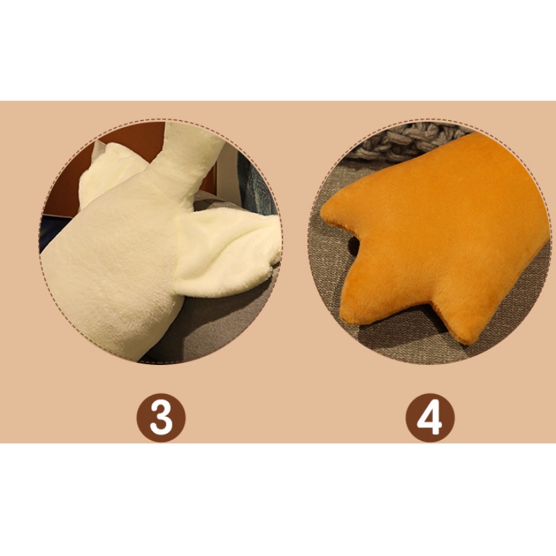 【In Stock】Cute 19.7/35.4/51.2in White Goose Huge Pillow Plush Sleeping Toy Soft Cushion Gift