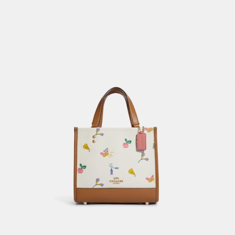 Coach Dempsey Tote 22 With Dreamy Veggie Print (C8253)