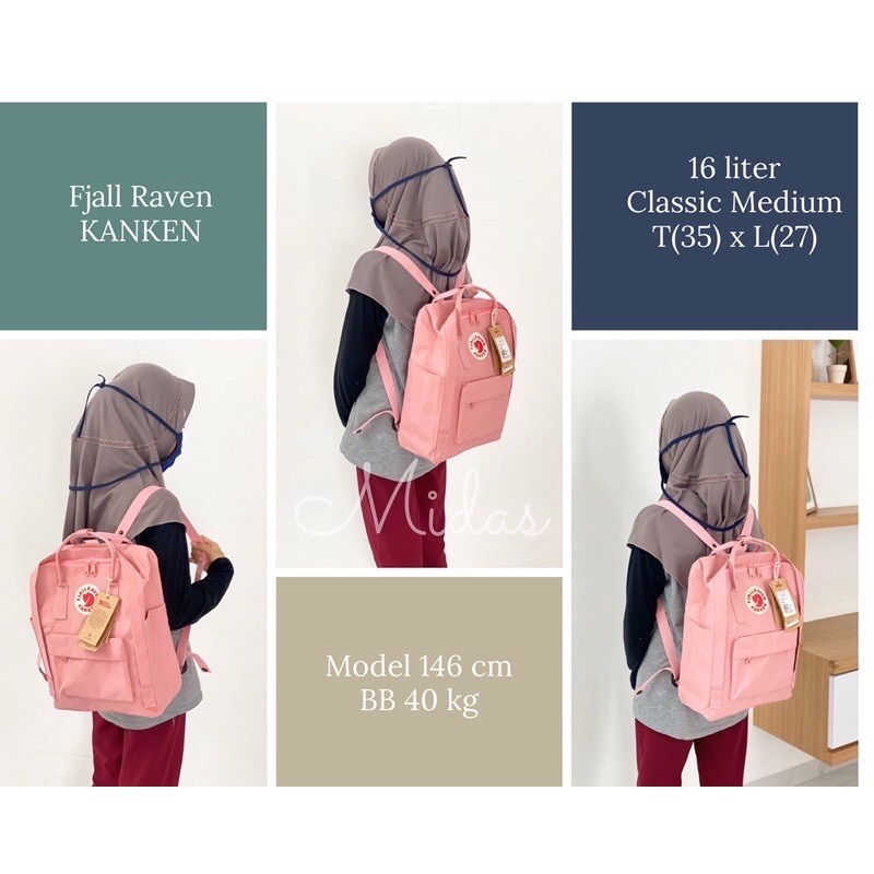 07.07 BIG SALE!! TAS RANSEL KKN / TAS SEKOLAH / RANSEL WANITA 7L / 16LITER