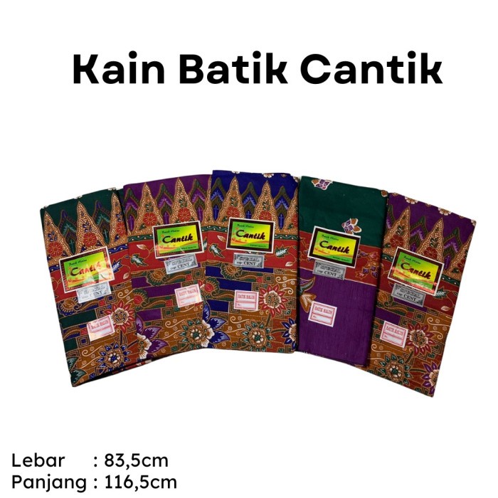 Kain Kain Batik Sarung Cap Cent / Kain Sarung Untuk Ibu Melahirkan