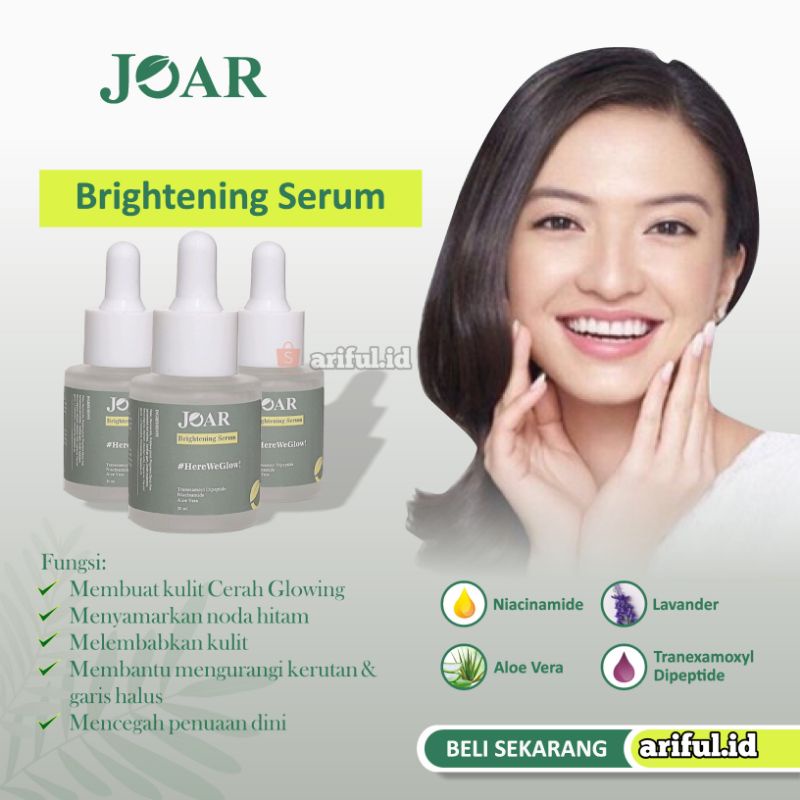 TERLARIS SERUM JOAR ISI 1 PCS | JOAR BRIGHTENING SERUM | JOAR SKINCAR | OBAT JERAWAT | SERUM ALAMI J