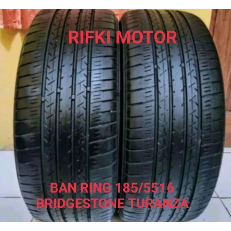 Ban mobil merk Bridgestone Turanza ring 16,ban mobil ring 185/55,16/ban mobil second copotan ukuran 185/55,16 tubles berkualitas