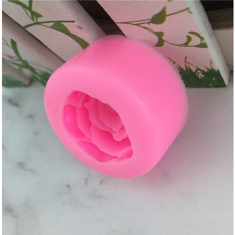 3D Silicon Mold Fondant Cake Decoration - Rose Flower Dia.3cm