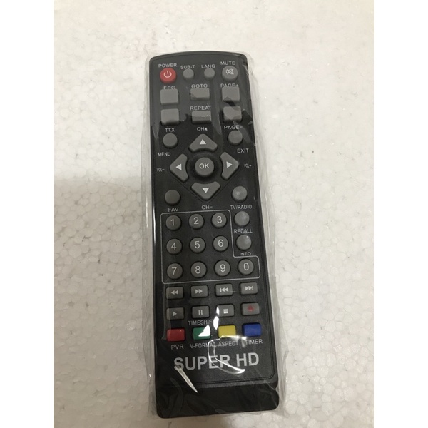 remote set top box super hd harimau